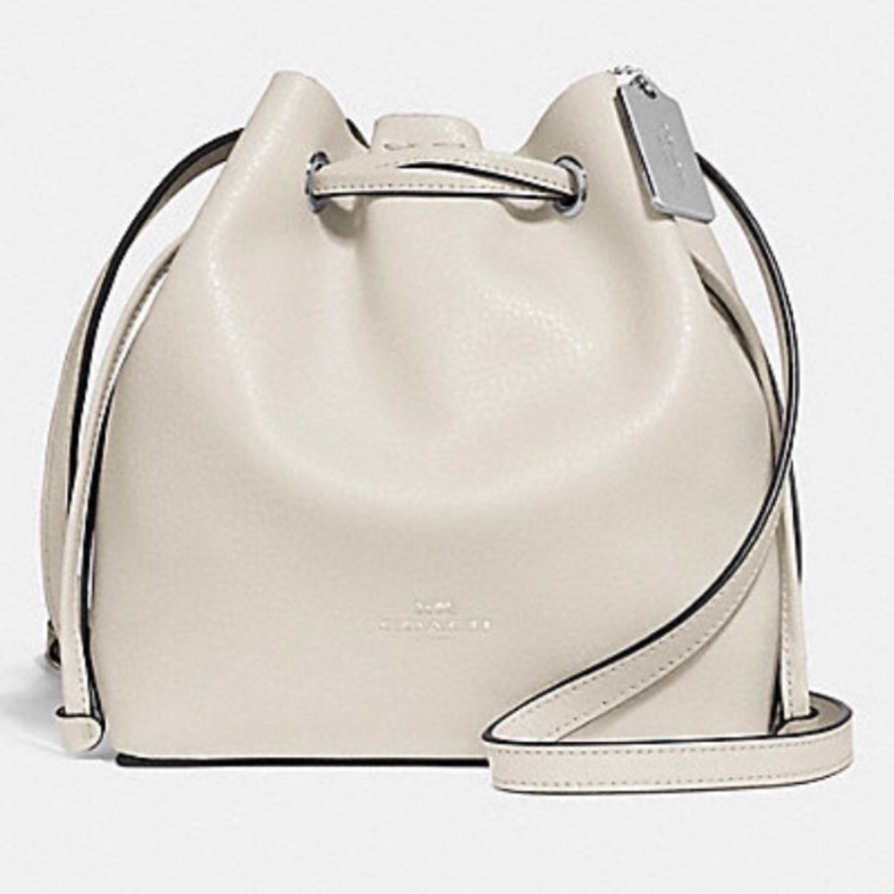 Coach Derby Crossbody in White